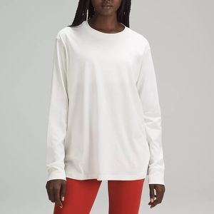 Lululemon All Yours Long-Sleeve Shirt in Bone (6)